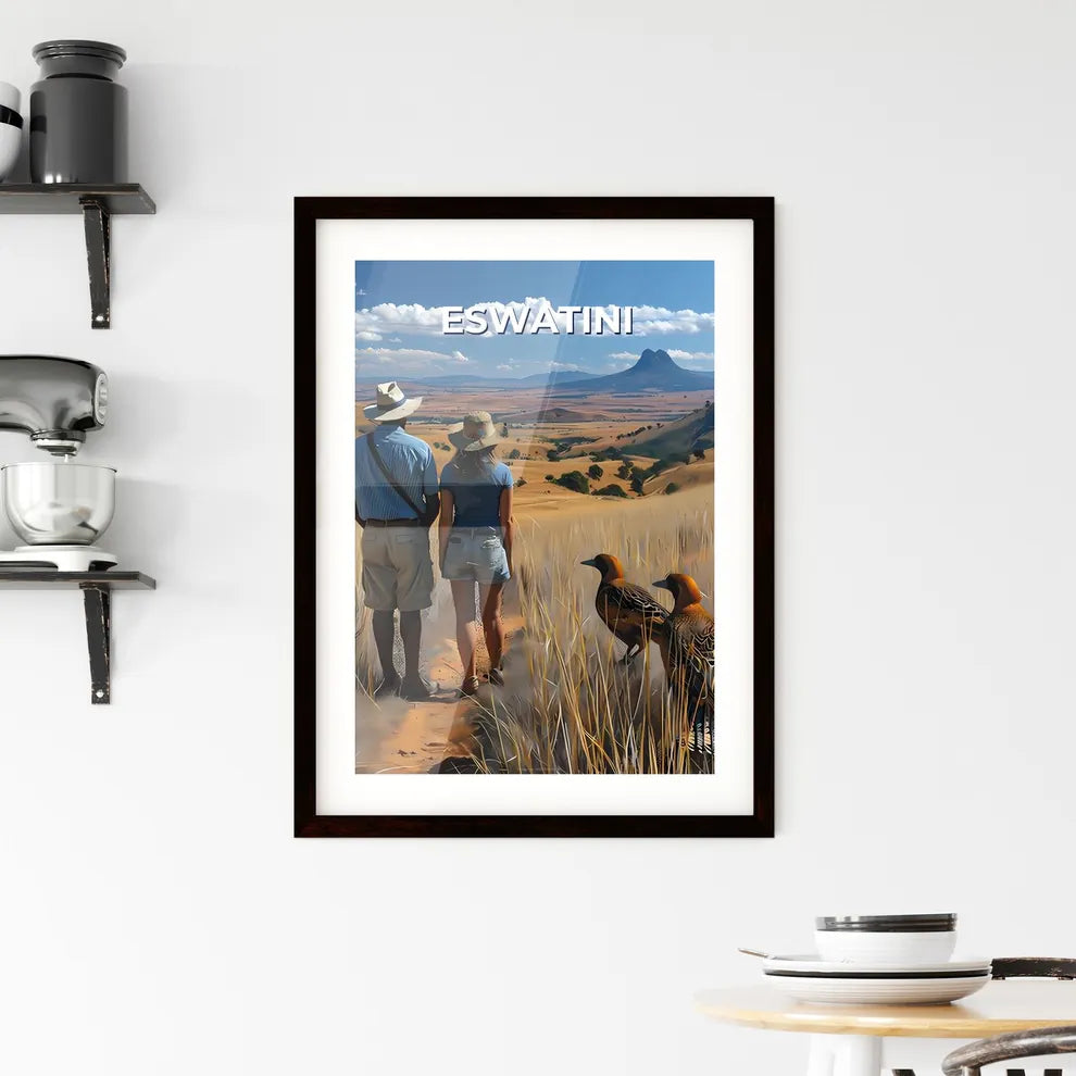 Vibrant African Art Framed Print