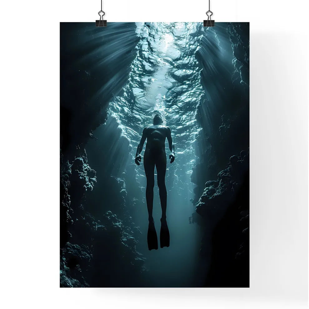 Vibrant Artful Depiction of E Poster