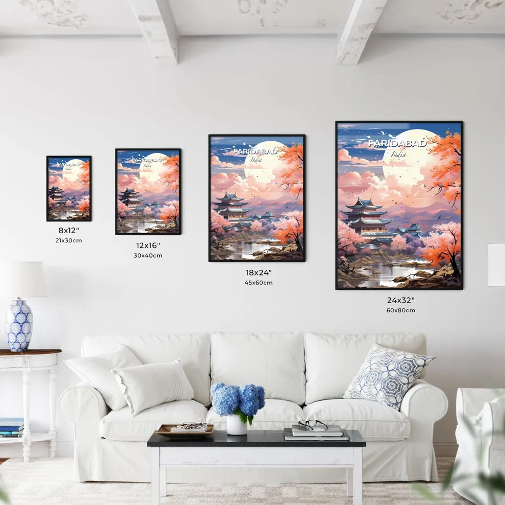 Faridabad Skyline Impressionist Painting Urban Landscape Architecture City Buildings Skyline Default Title