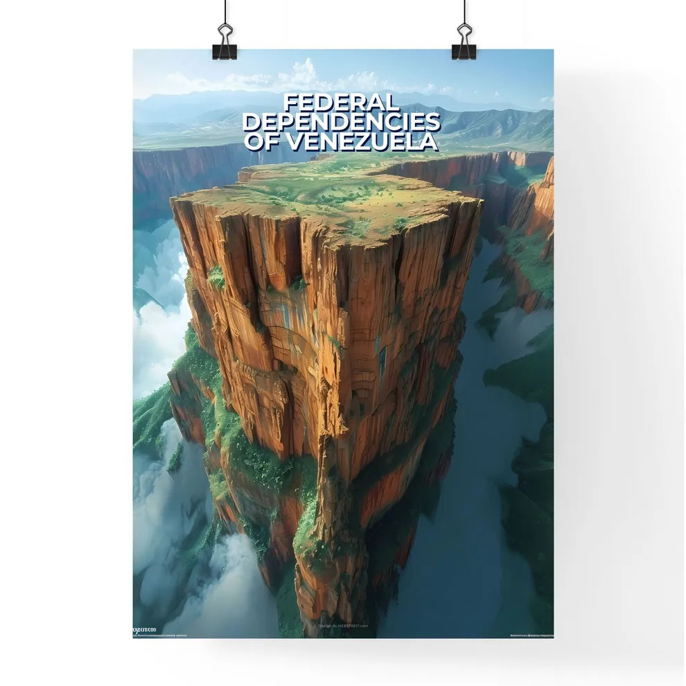 Federal Dependencies of Venezuela Poster