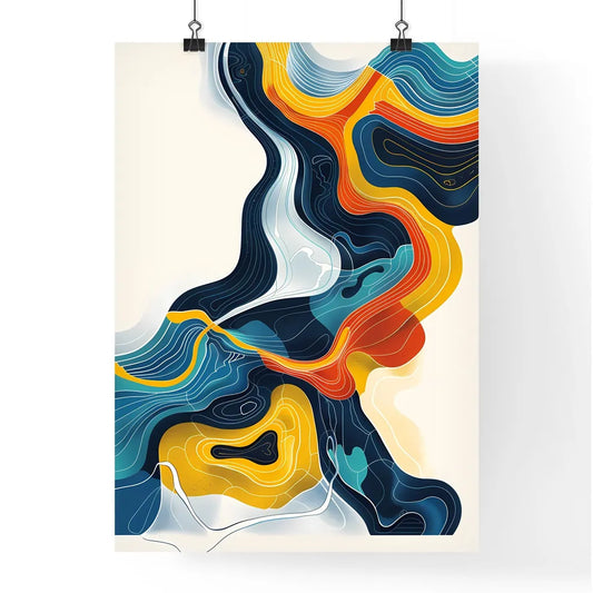 Modern Digital Art Poster