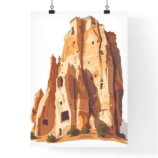 Majestic Fairy Chimneys of Cappadocia Poster