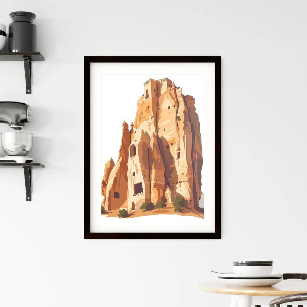 Majestic Fairy Chimneys of Cappadocia Framed Print