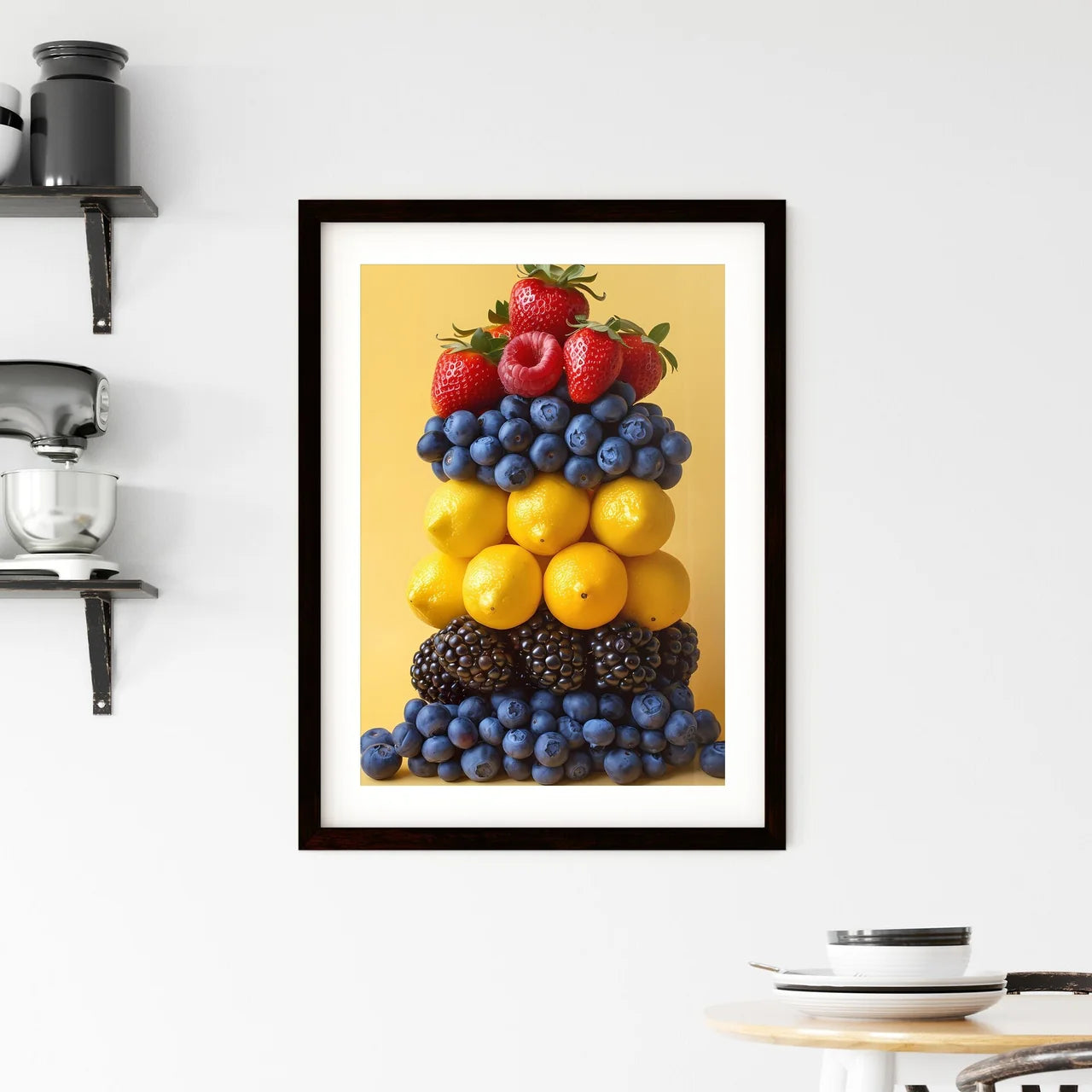 Vibrant Painting Framed Print