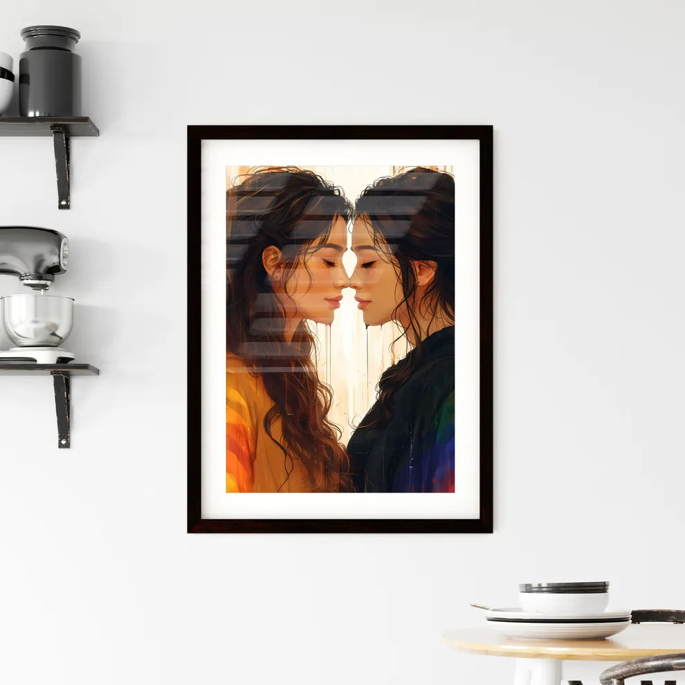 Friendship Day Celebration Poster Template F Framed Print