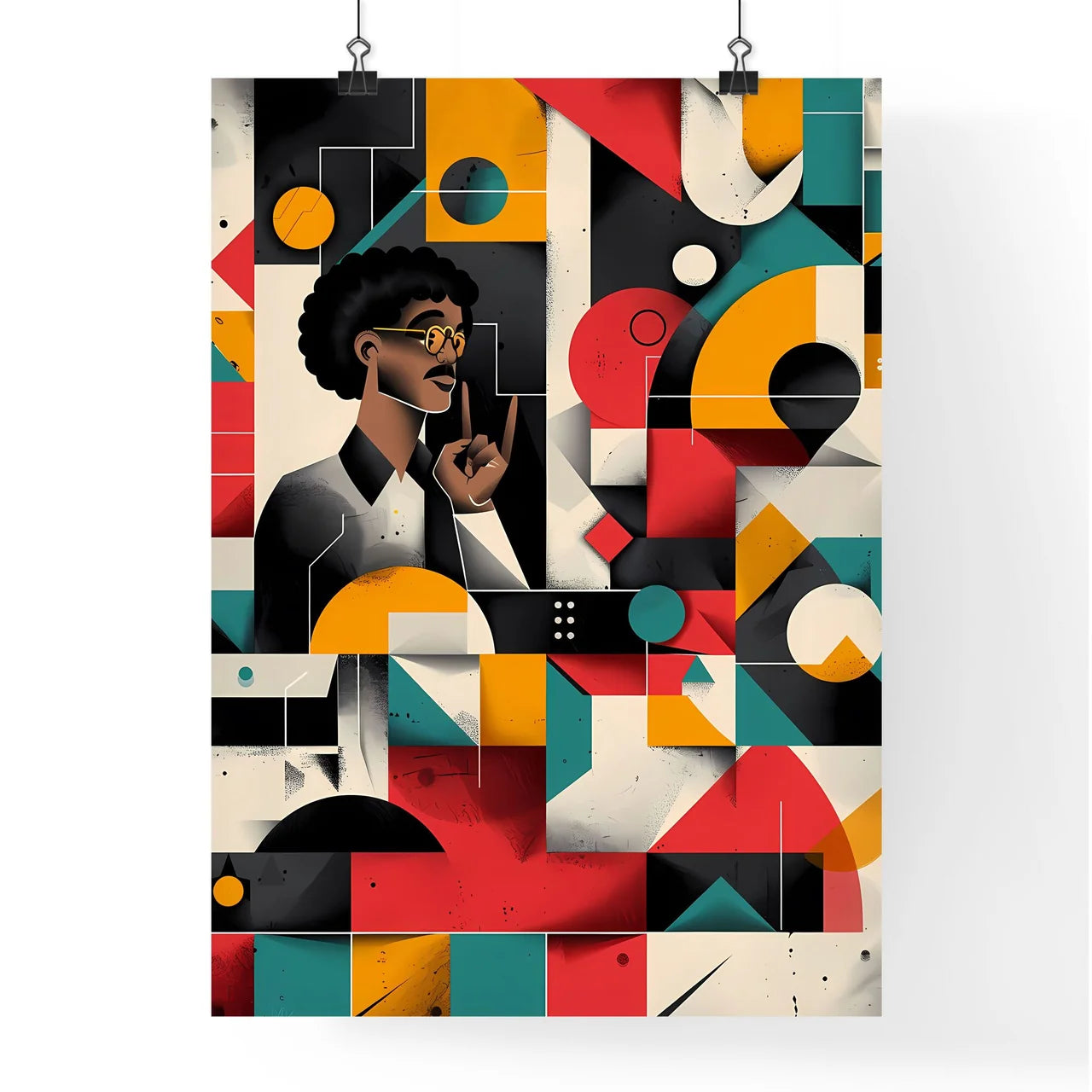 Vibrant Artistic Onboarding Process Represen Poster