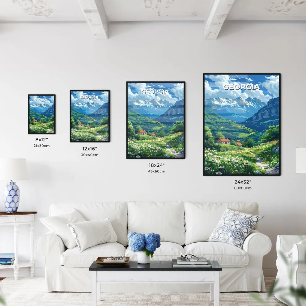 Panoramic Landscape Painting - Kitchen Hangings