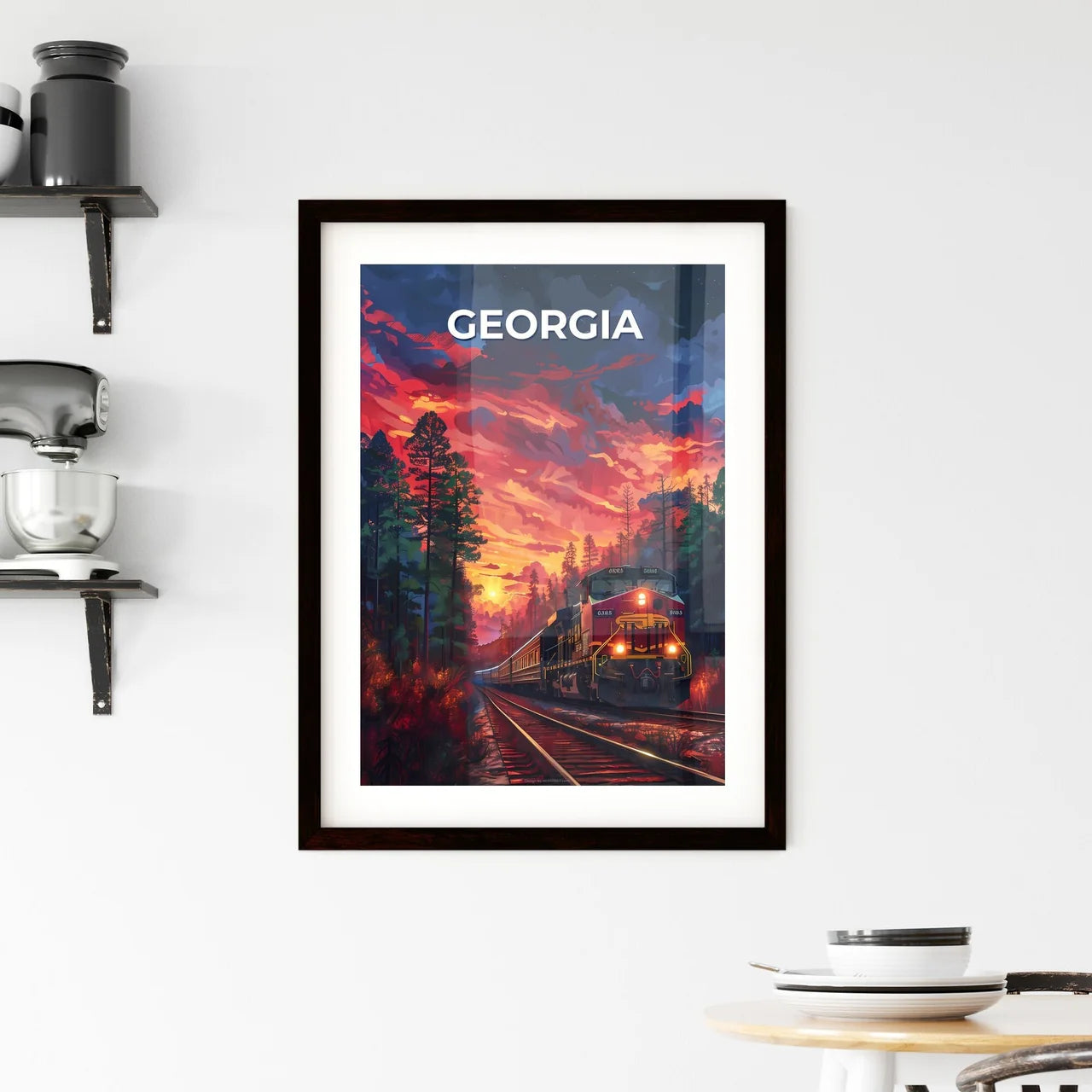 Georgia Framed Print