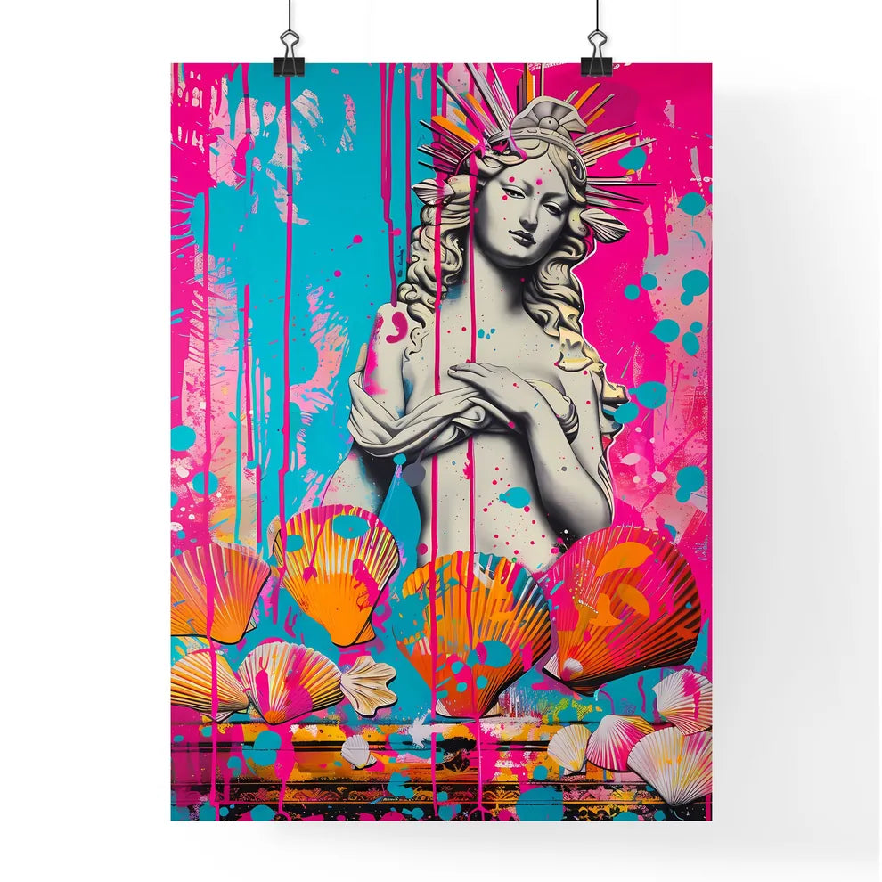 High-Res Digital Painting Poster