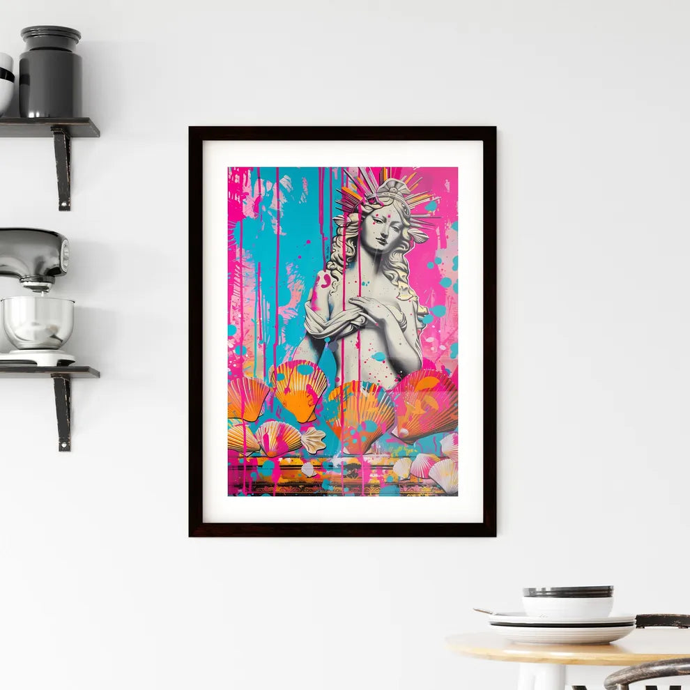 High-Res Digital Painting Framed Print