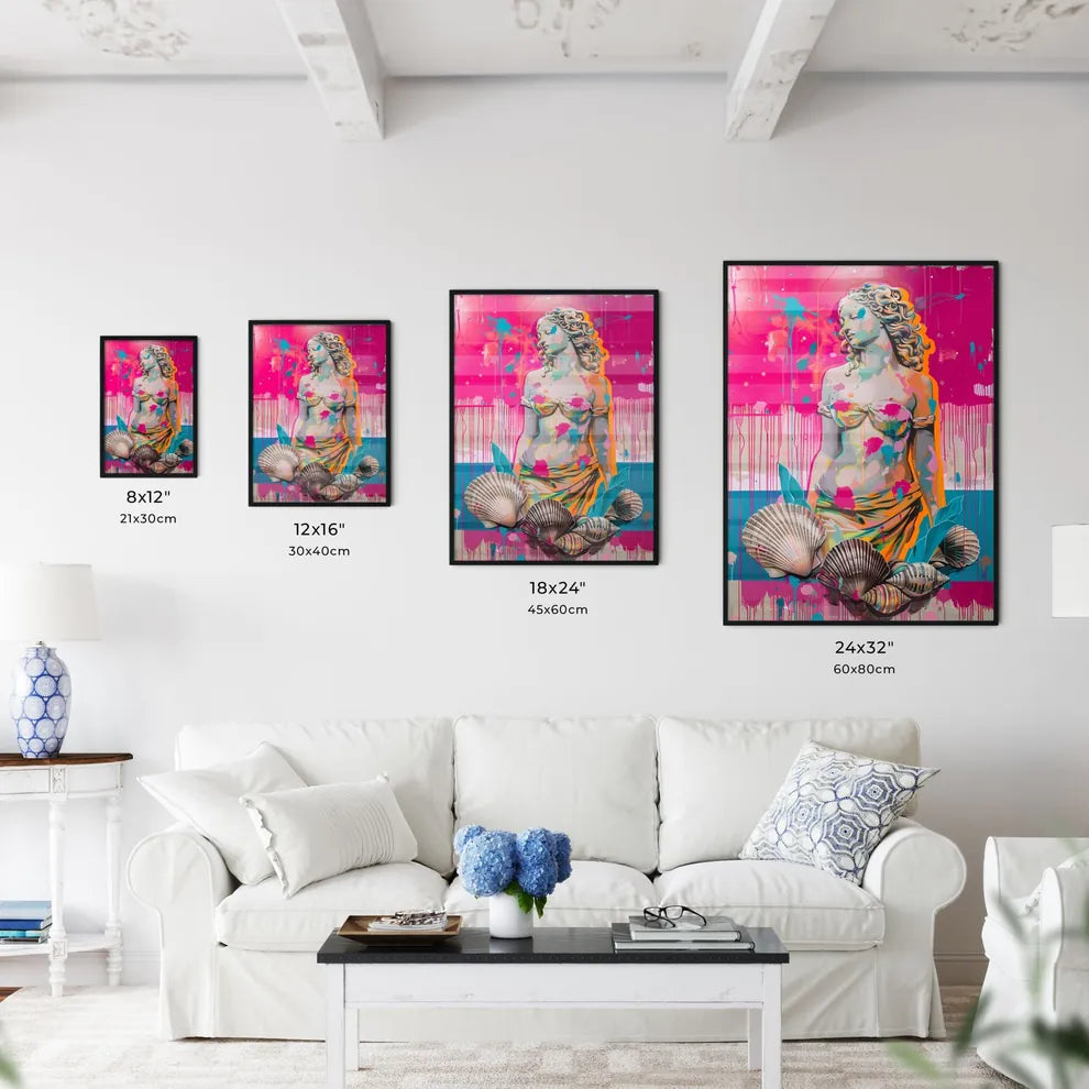 Colorful Renaissance Painting Size Chart