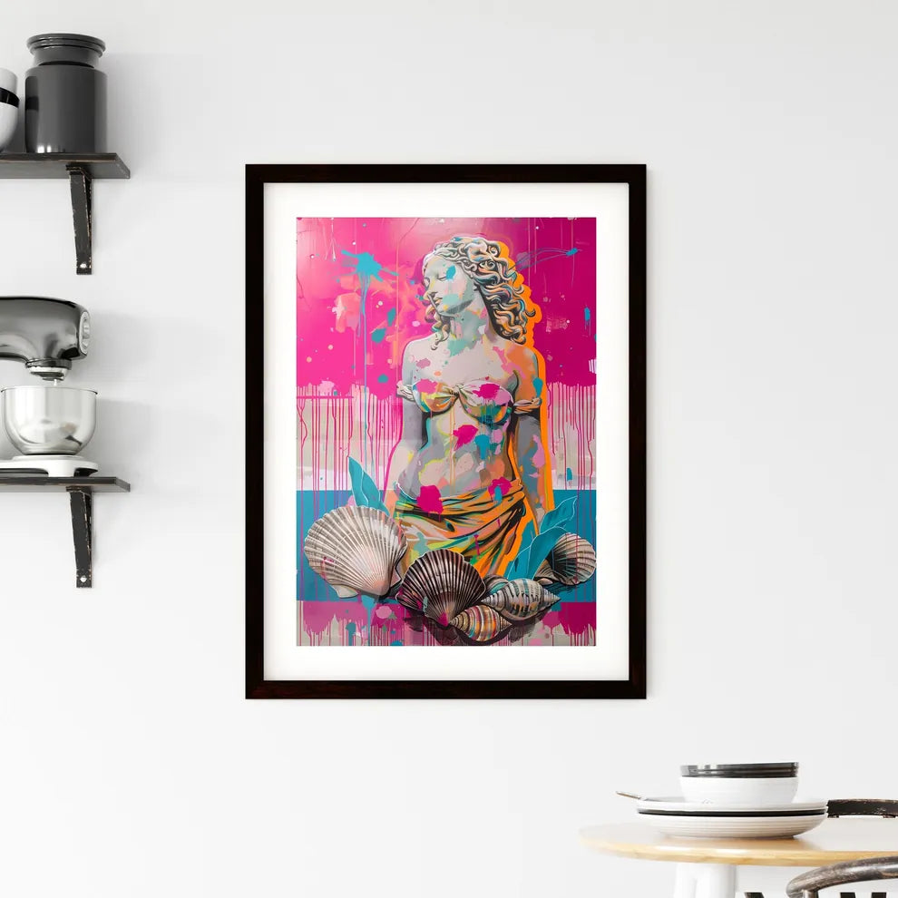 Colorful Renaissance Painting Framed Print