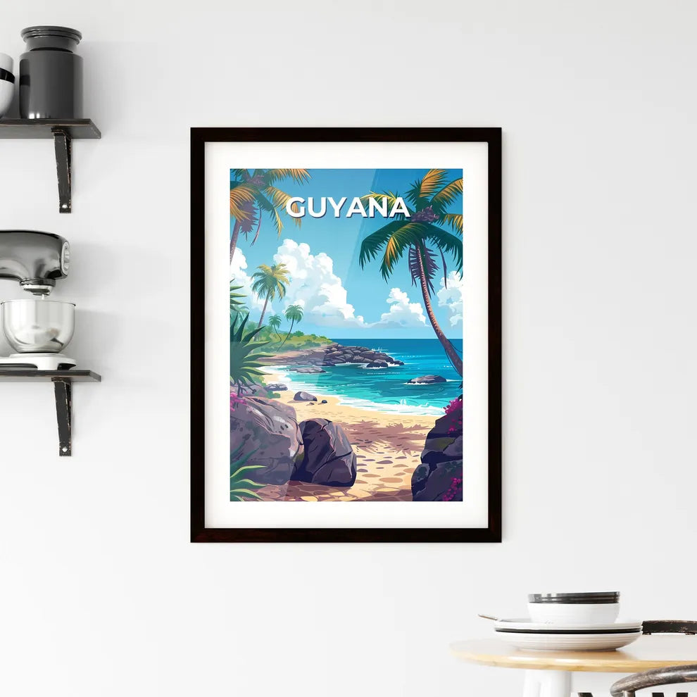 Guyana South America Framed Print