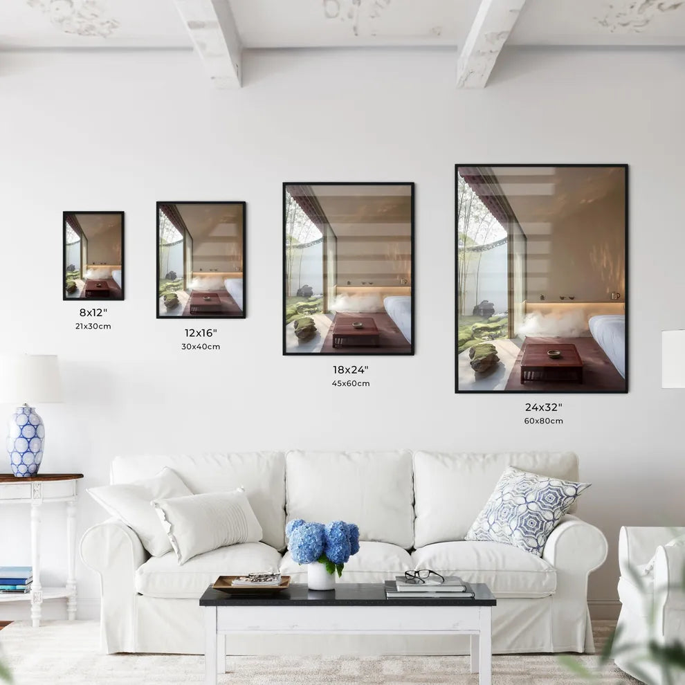 Modern art in a minimalist hotel room - Kitchen Hangings