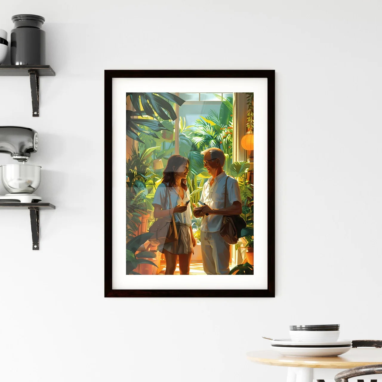 Thrilling Adventure Tour Consultation Framed Print