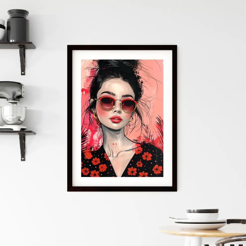 Abstract Framed Print