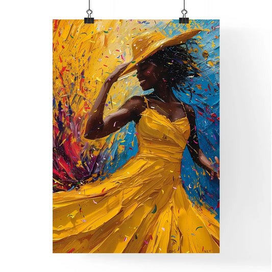 Immerse Yourself in the Painted Carnival Poster