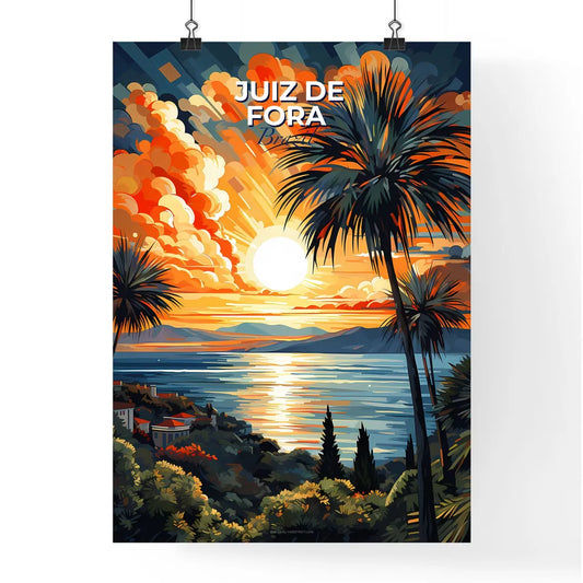 Juiz de Fora Brazil City Urban Art Painting Sunset Seascape Default Title