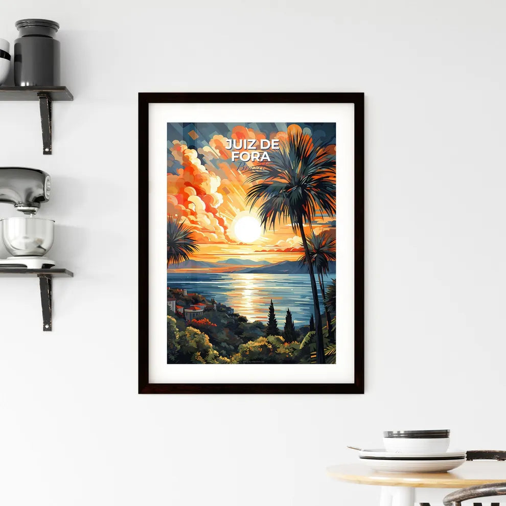 Juiz de Fora Brazil City Urban Art Painting Sunset Seascape Default Title