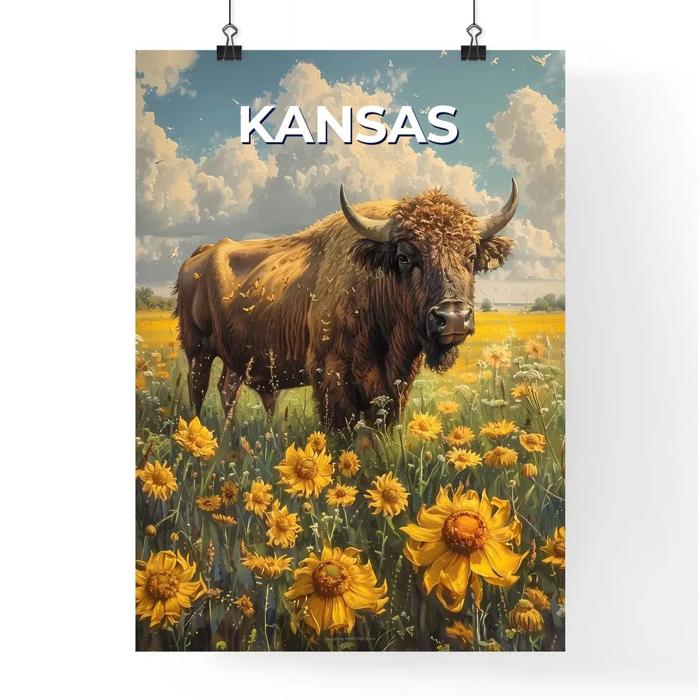 Yellow Field Canvas Print Art Poster