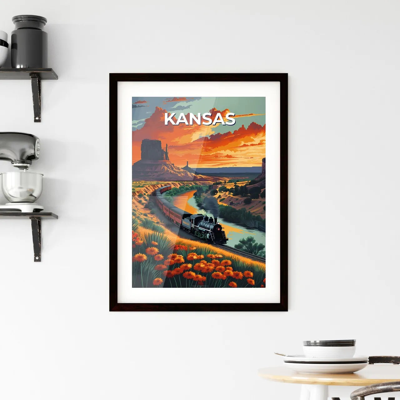 Tranquil Valley Symphony Framed Print