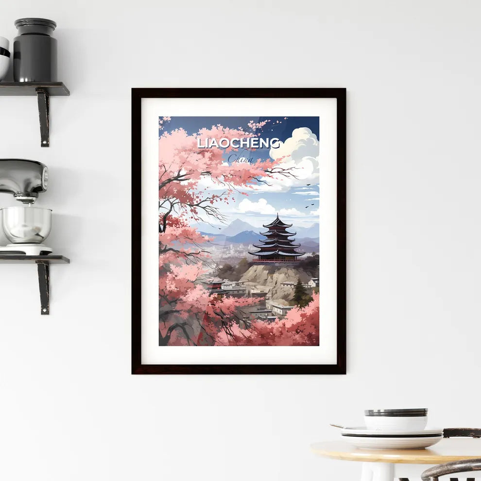 Vibrant Modern City Painting Skyline Canvas Wall Art Home Decor Interior Design in Pink Default Title