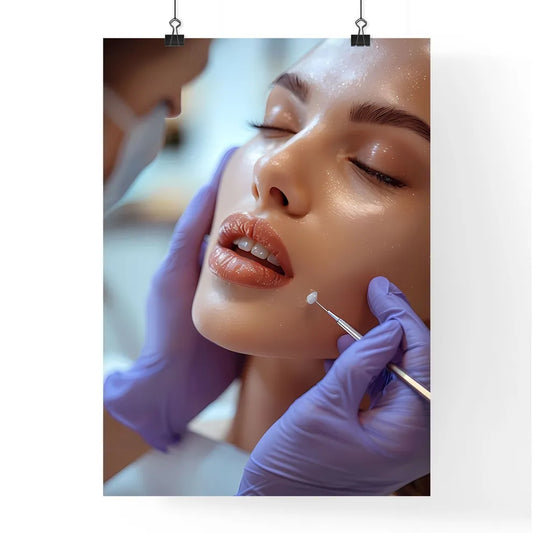 Artistic Lips Permanent Makeup Studio Painti Poster
