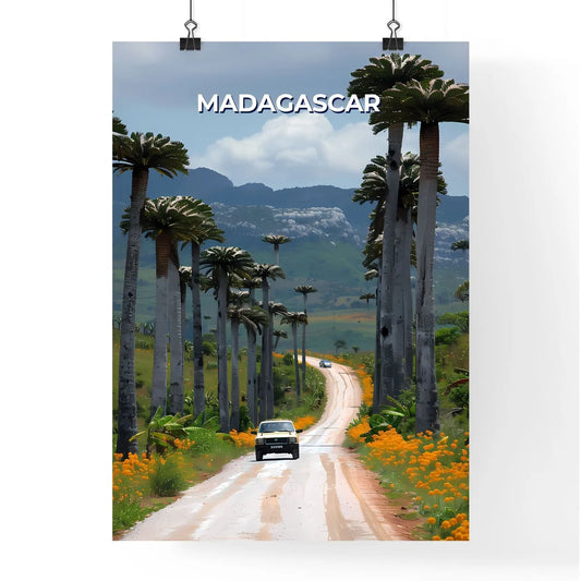 Madagascar Roadside Canvas Art Poster