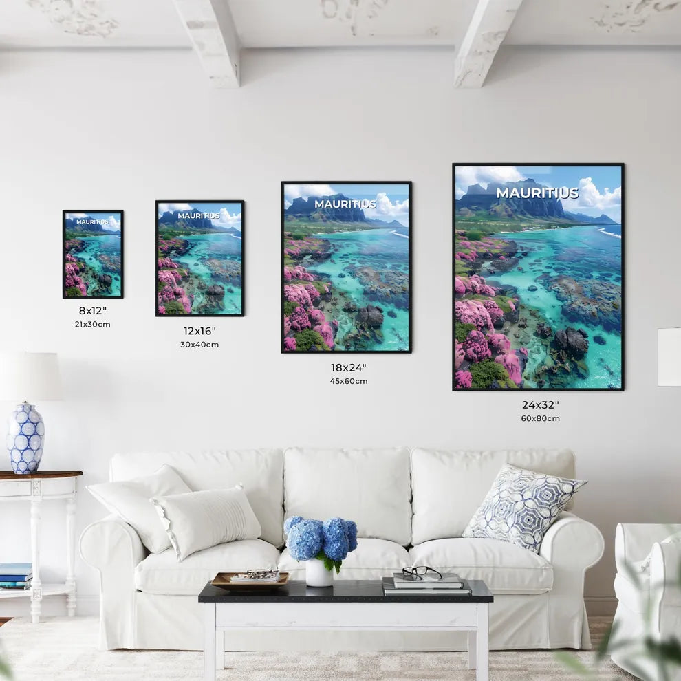 Vibrant Mauritius Artwork - Kitchen Hangings