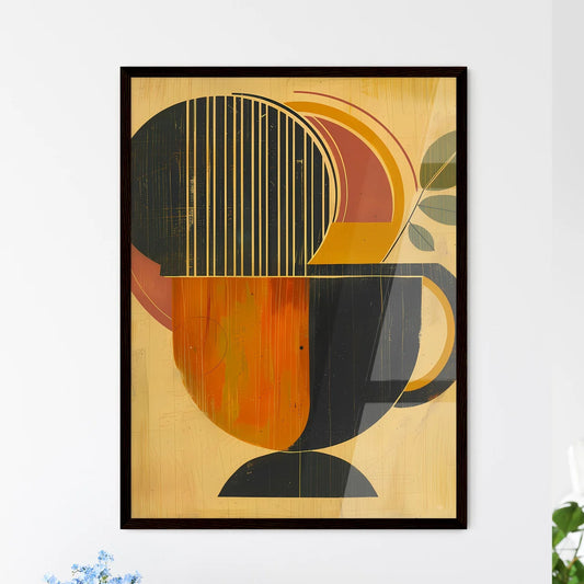 Minimalistic Painting - Framed Art Print