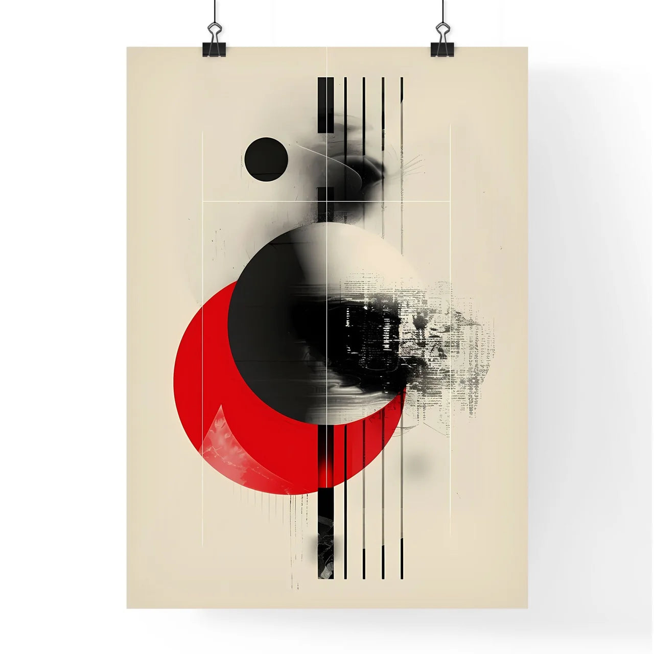 Geometric Abstract Art Poster