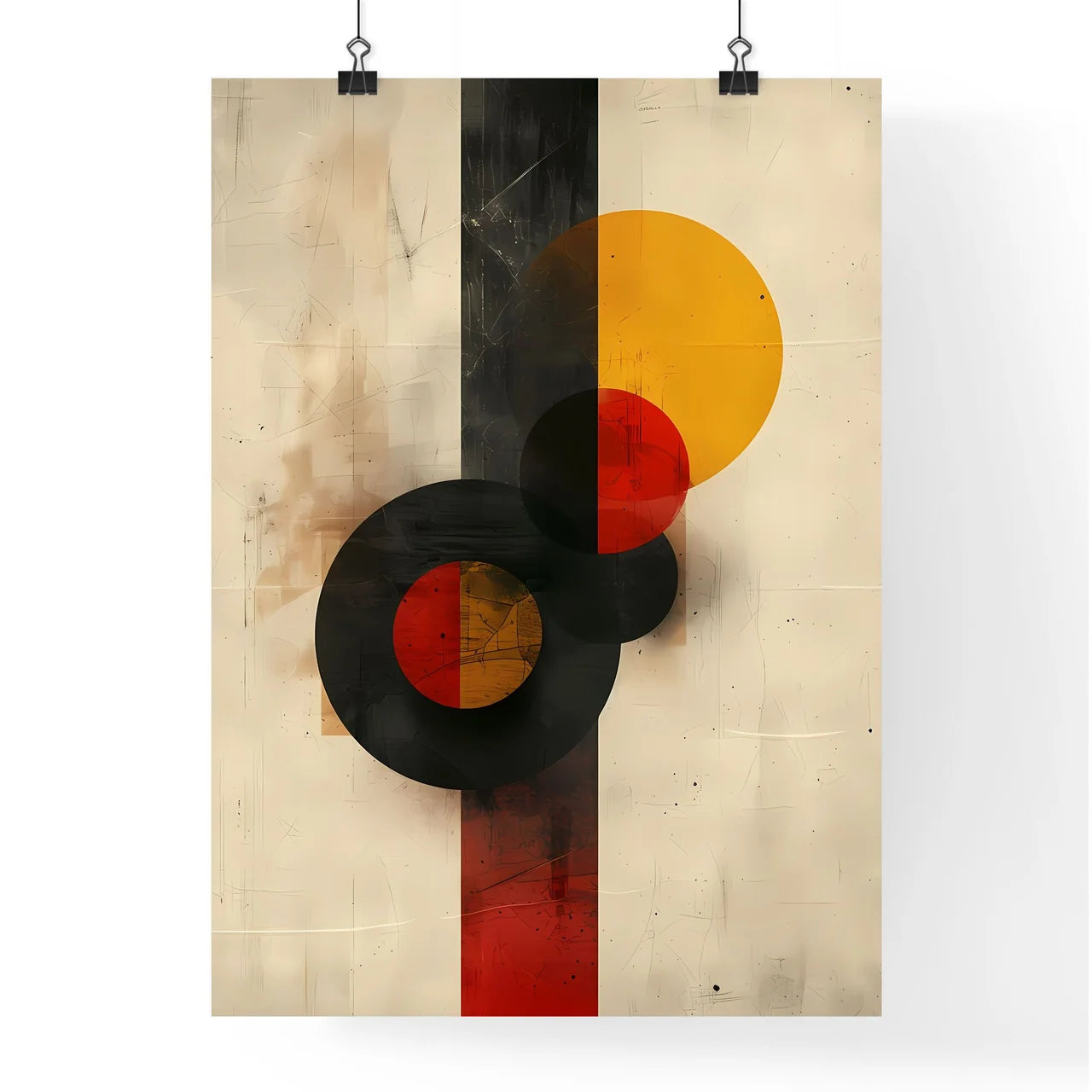 Bauhaus Style Art Poster