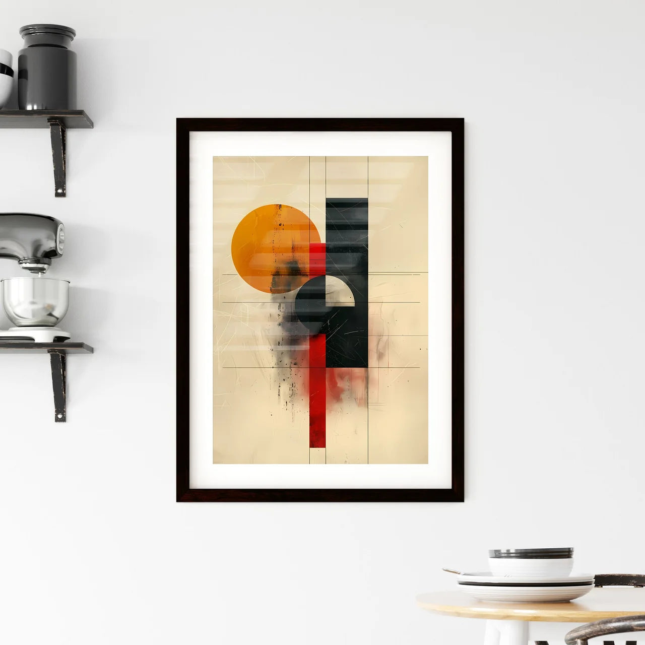 Bauhaus Art Framed Print