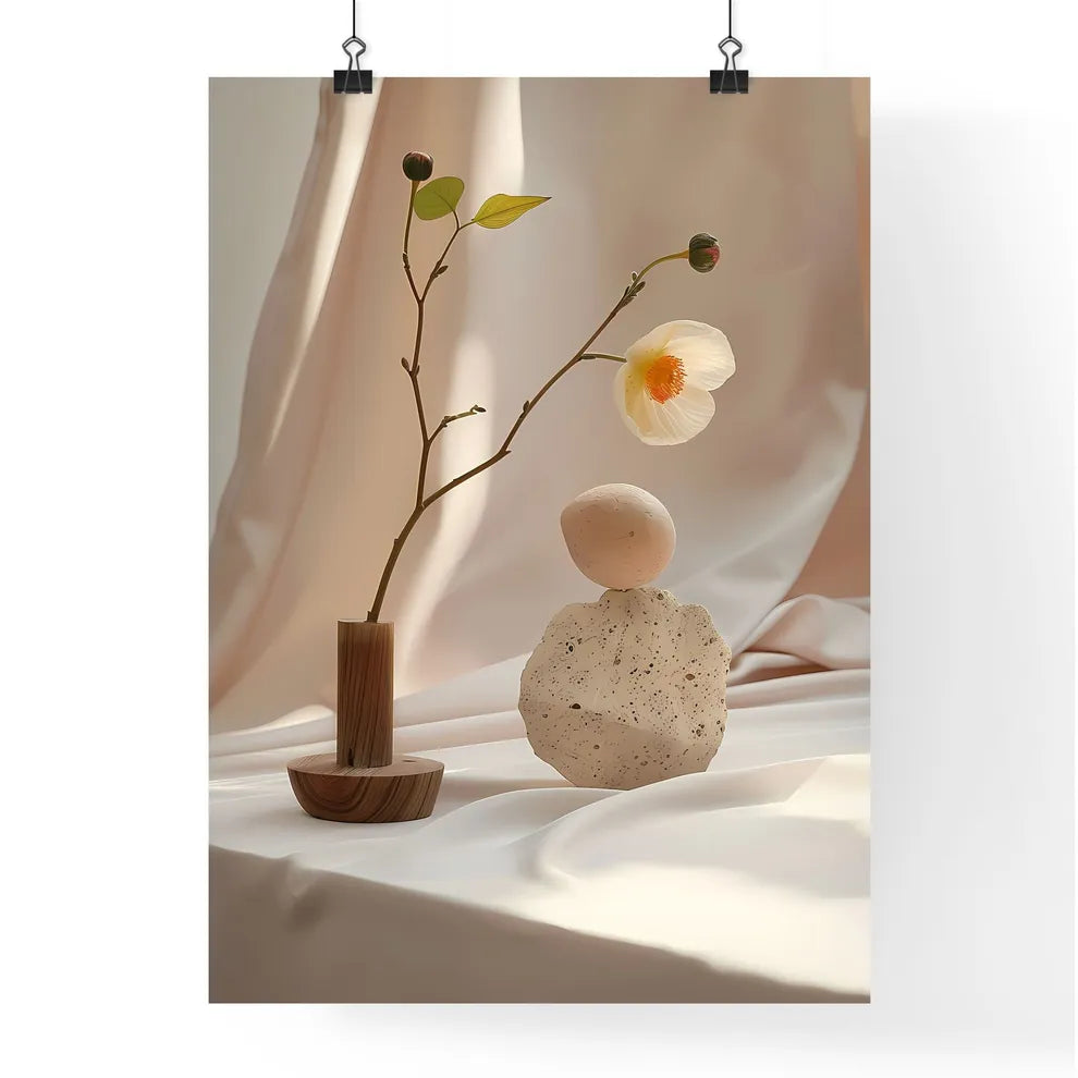 Minimalist Still Life Painting Poster