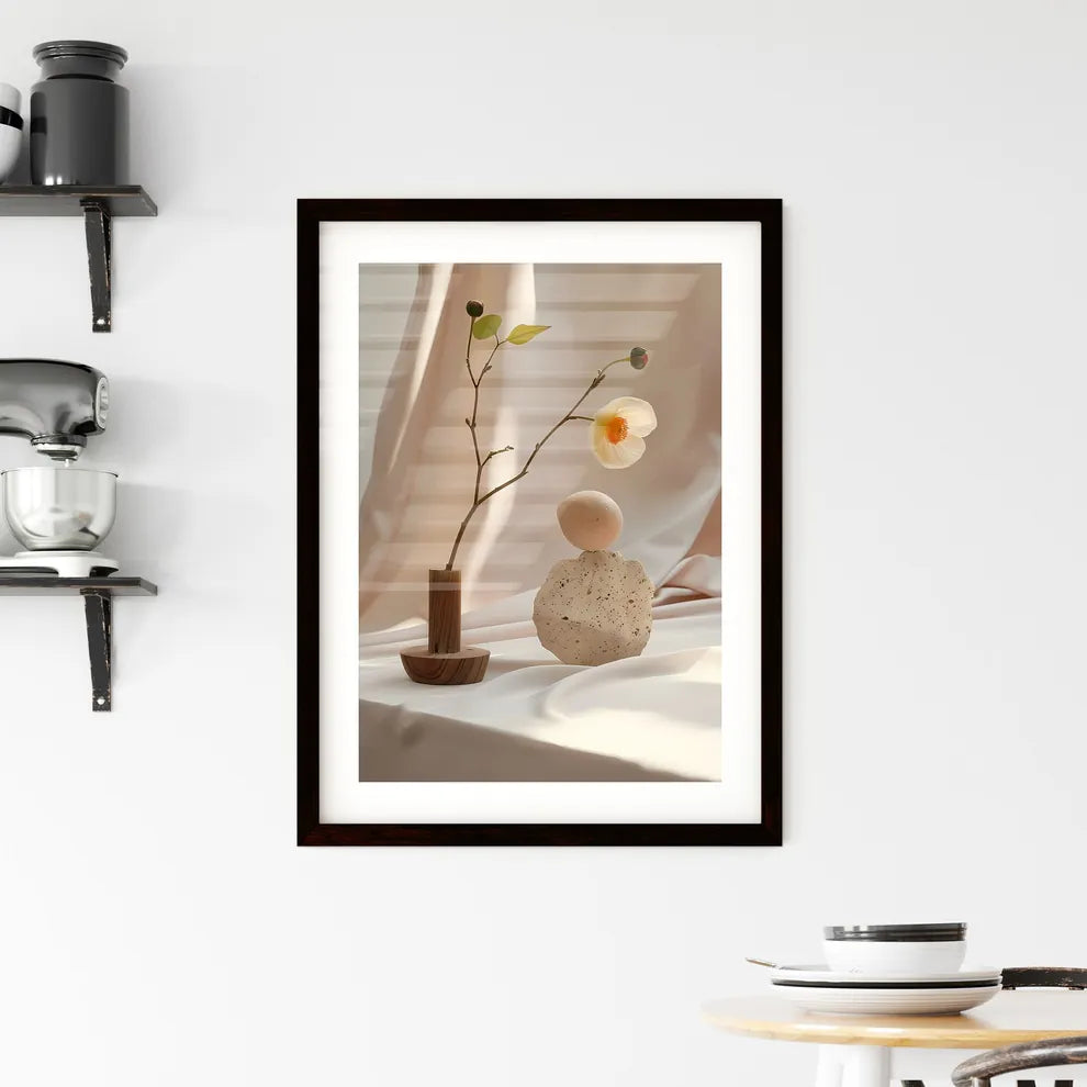 Minimalist Still Life Painting Framed Print