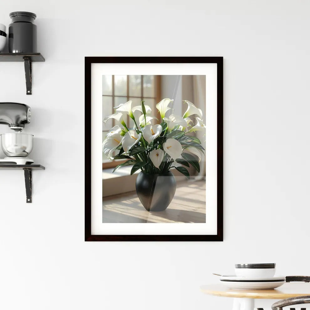 High-Resolution Art Print Mockup Framed Print