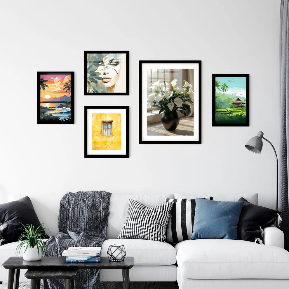 High-Resolution Art Print Mockup Wall Art