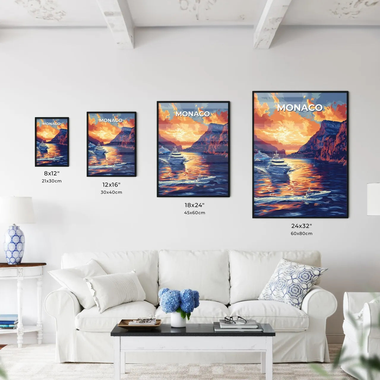 Impressionistic Painting of Colorful Boats i - Kitchen Hangings
