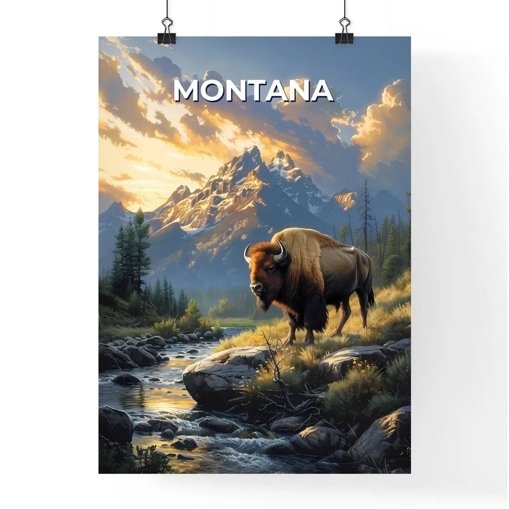 Vibrant Digital Painting: Maj Poster