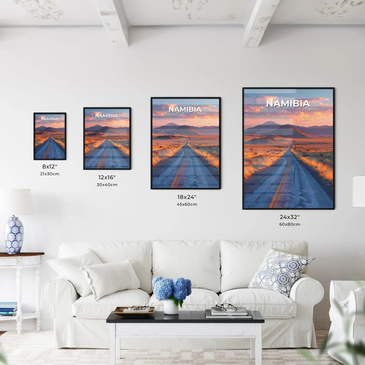 Vibrant Desert Art Painting - Kitchen Hangings