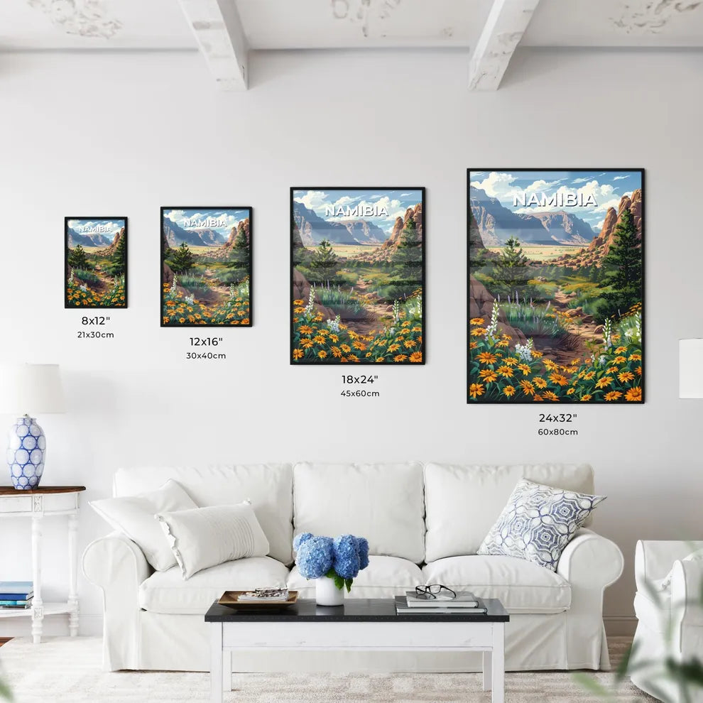 Vibrant Landscape Painting - Kitchen Hangings