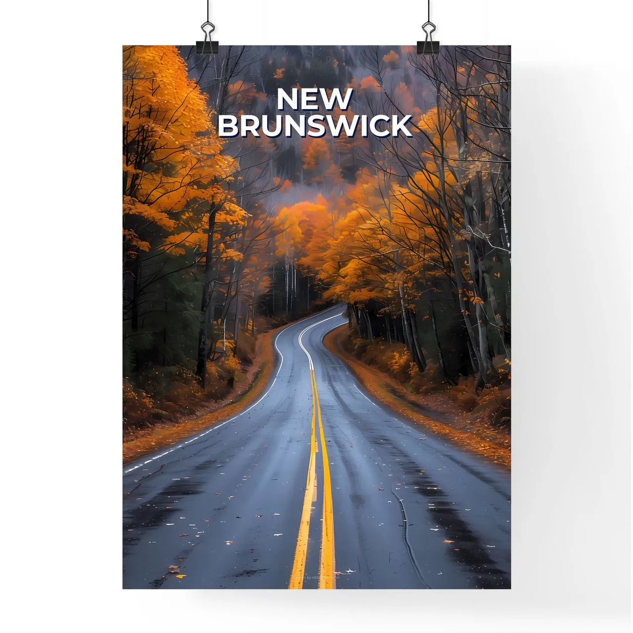 Nature meets Art Poster