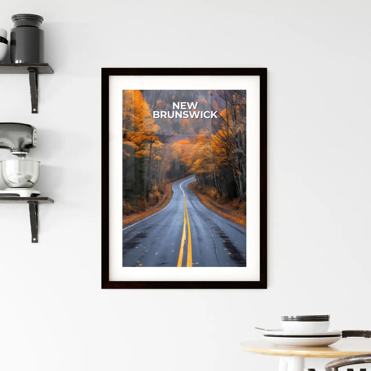 Nature meets Art Framed Print