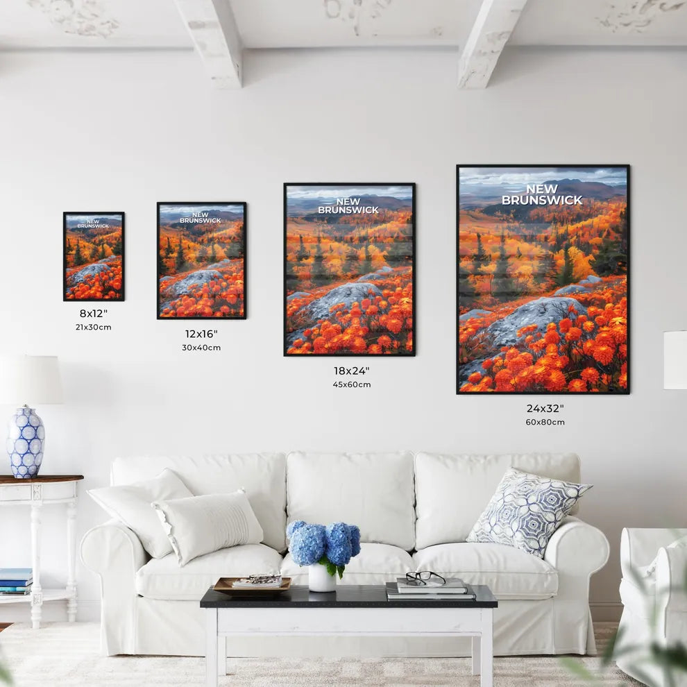 Abstract Landscape Painting of New Brunswick - Kitchen Hangings