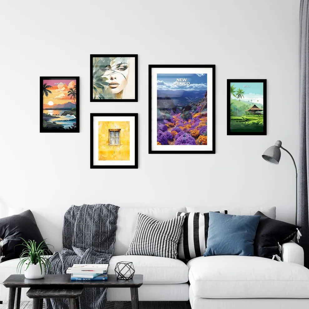Vibrant Artistic Impression o Art Print