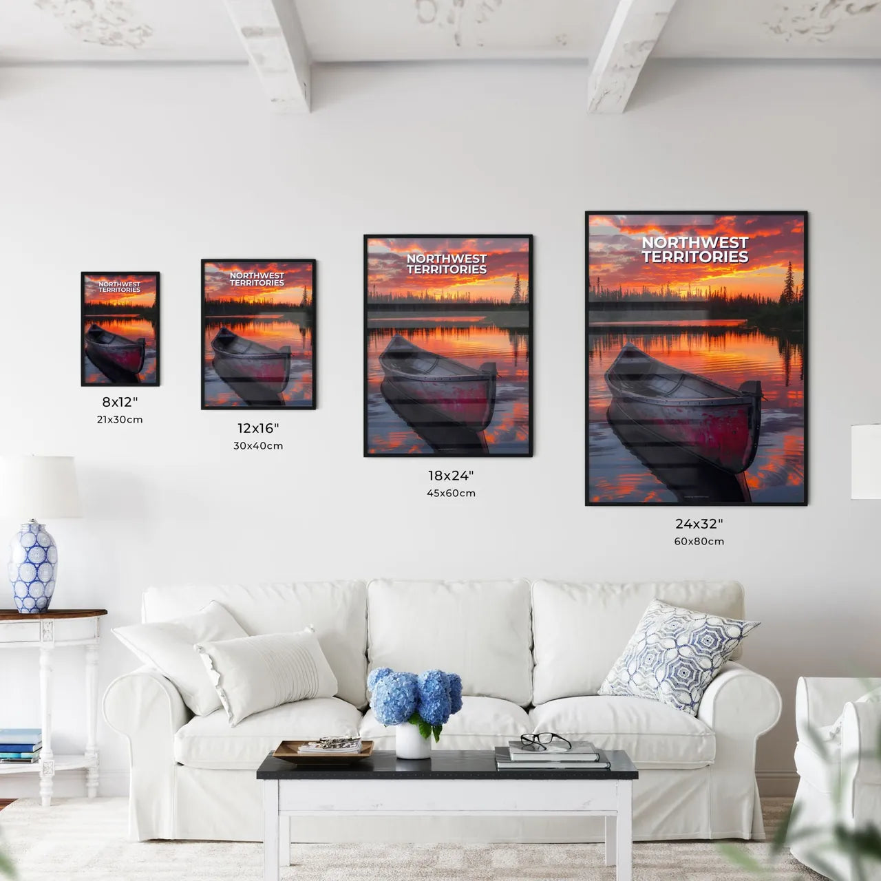 Vibrant Artistic Depiction of Northwest Terr - Kitchen Hangings