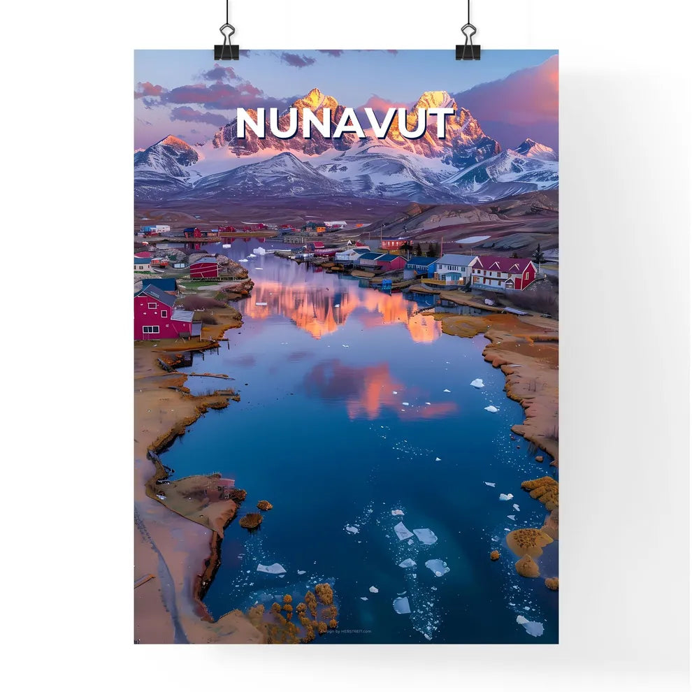 Tranquil Arctic Splendor Poster