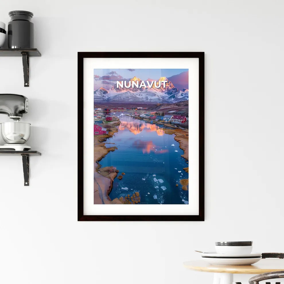 Tranquil Arctic Splendor Framed Print