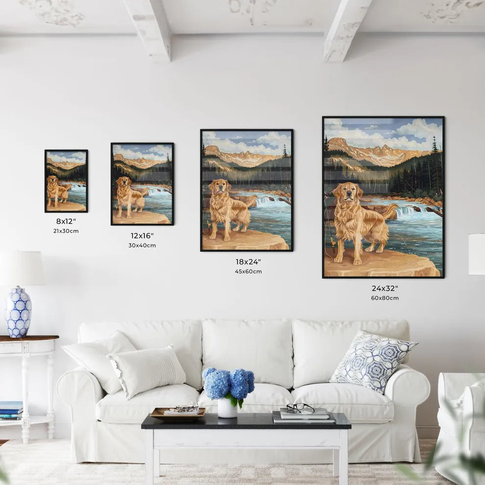 Artistic Golden Retriever Pai Size Chart