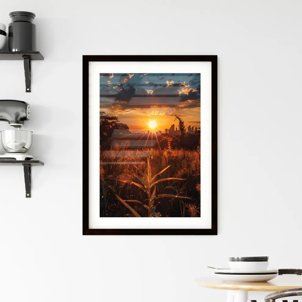 Vibrant Art Expression Framed Print